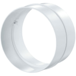 Conector de aeroduct alb plastic 62 x 100 mm Ventika