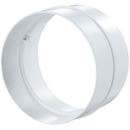 Conector de aeroduct alb plastic 62 x 100 mm Ventika