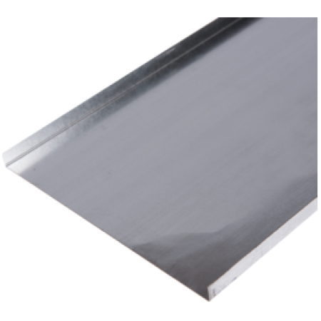 Желоб неперфорированный хром металл 100X100X3000mm