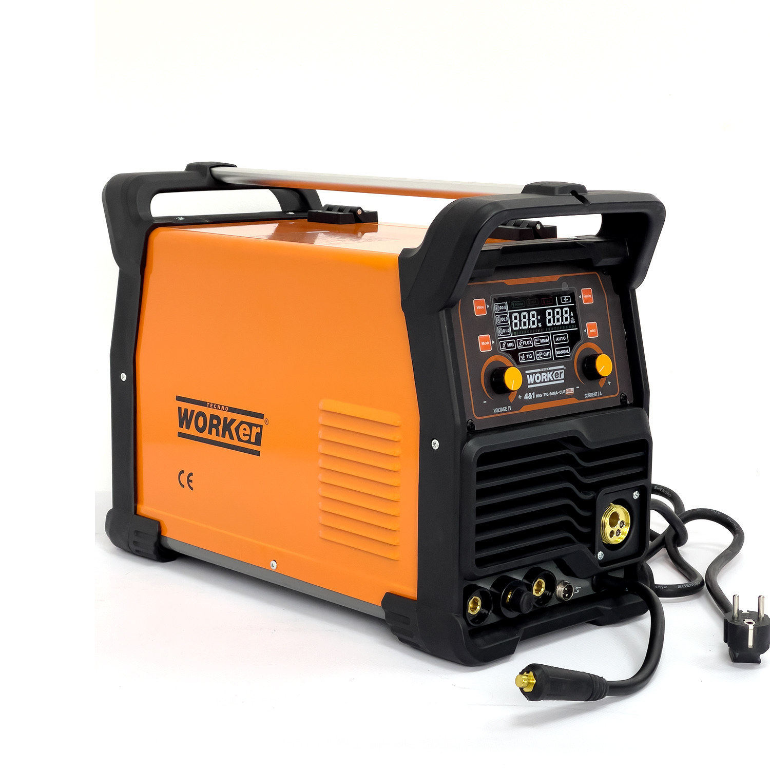 APARAT DE SUDURA TECHNOWOEKER INVERTOR 1IN1(MIG-TIG-MMA-CUT) APARAT DE SUDURA TECHNOWOEKER INVERTOR 1IN1(MIG-TIG-MMA-CUT)