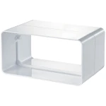 Conector de aeroduct alb PVC Ventika