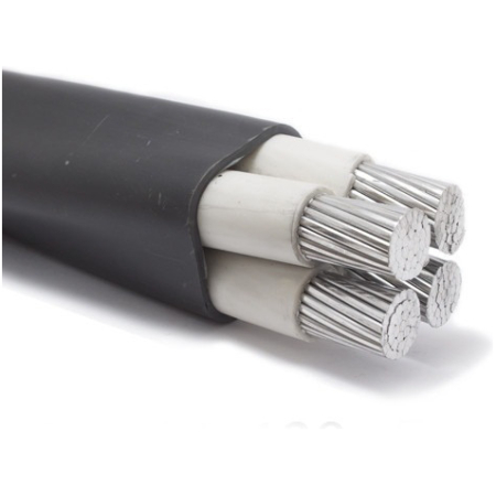 Кабель и провод АВВГ черный 4x150mm алюминий