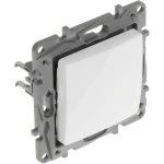 Întrerupător unitar incorporabil alb 10A IP20 220V niloe Legrand