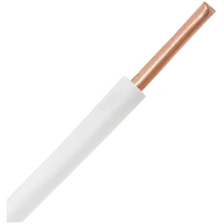 Cablu electric PV1 alb 1x1.5mm cupru