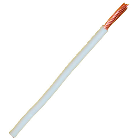 Cablu PV3 1x1mm alb cupru