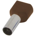 Papuc izolat cafeniu 2X10MM2 Enext