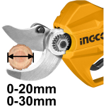 FOARFECE CIRCULAR PE ACUMULATOR 165MM INGCO