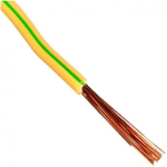 Cablu PV3 1x4mm galben-verde cupru