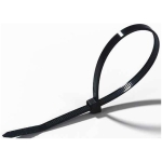 Bandă de strîngere negru 370X4MM Enext
