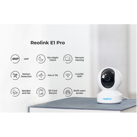 Cameră supraveghere video 4MP Reolink IP20