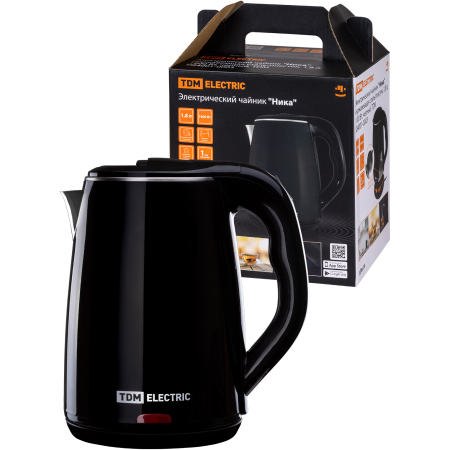 FIERBATOR ELECTRIC 1.8L 1800W NEGRU NIKA