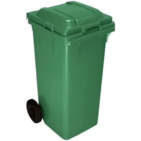 COS PENTRU DESEURI 120L PE ROTI VERDE