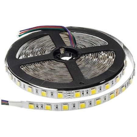 Bandă led 9,6W 6500K albă 12V IP20 IP20