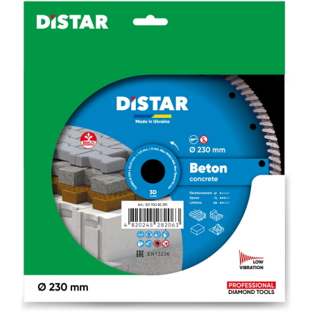 DISC DIAMANTAT D230X22.23MM RAPID DISTAR