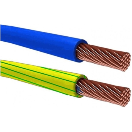 Кабель и провод ПВ3 1x25mm синий медный
