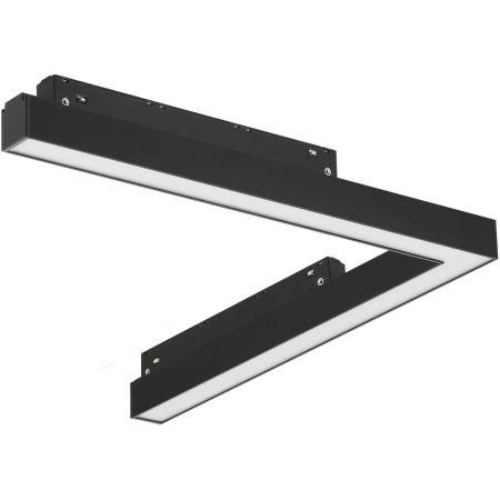 CORP ILUMINAT LED PE SINA 16W UNGHIULAR 4000K NEGRU
