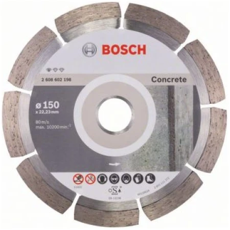 150mm disc pentru beton Bosch