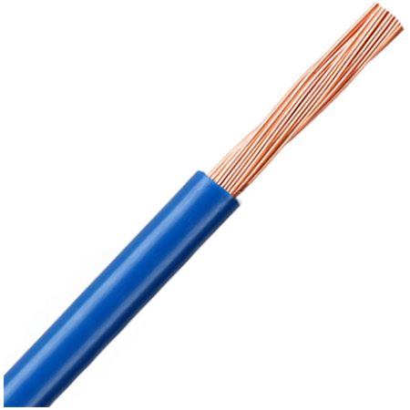 Кабель и провод ПВ3 синий 1x1mm медный