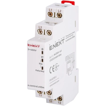 Releu de control al tensiunii Enext