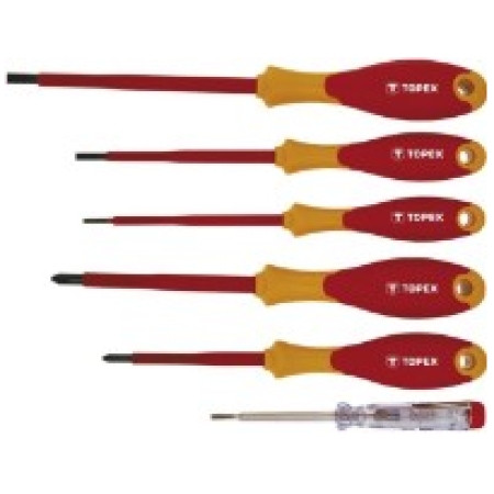 SET DE 7 SURUBELNITE IZOLATE 1000V CU MAGNET JADEVER
