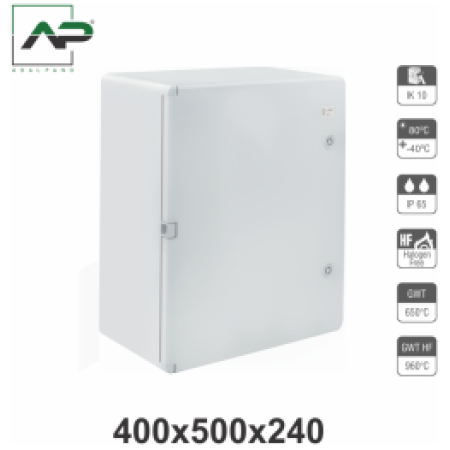 Dulap de distributie 400*500*240mm IP65 sur abs