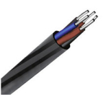 Кабель и провод АВВГ 5x4mm алюминий