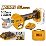 FOARFECE DE GRADINA CU ACUMULATOR 20V 20-30MM 1*2AH INGCO