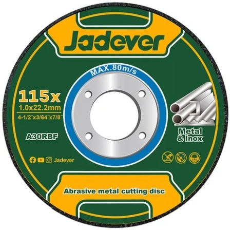 DISC PE METAL 125X1.2MM JADEVER