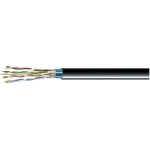 CABLU DE  DATE PENTRU EXTERIOR CAT.5E F/UTP 4X2X24 AWG NEGRU