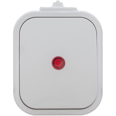 INTRERUPATOR CU INDICATOR UNIT EXT ALB IP54 ABEX