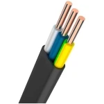 Cablu VVGng P 3x1.5mm negru cupru