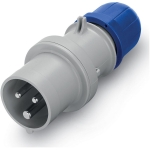 Вилка силовая 16A ИП44 2P+E 220V Vecas