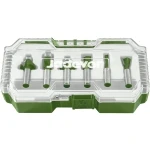 SET DE FREZE LEMN 6MM 6BUC JADEVER