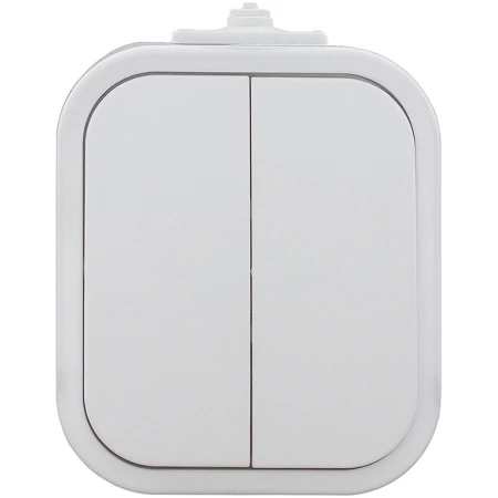 INTRERUPATOR CU INDICATOR DUBLU EXT ALB IP54 ABEX