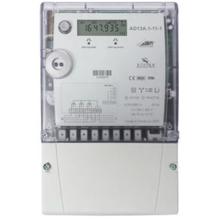 CONTOR BIDIRECTIONAL TRIFAZAT AD13A.3-14-1 10A RS-485 IP54 CU ANTENA+MODEM (TC) ADDAX