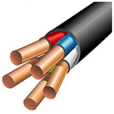 Cablu VVGng 5x1.5mm negru cupru