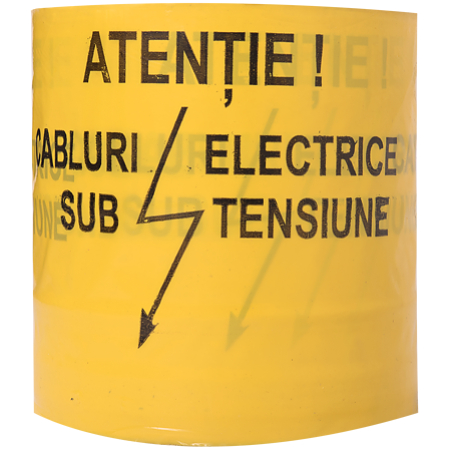 BANDA DE AVERTIZARE CABLURI ELECTRICE 15cm 500m