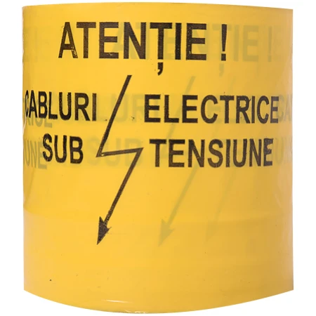 BANDA DE AVERTIZARE CABLURI ELECTRICE 15cm 500m