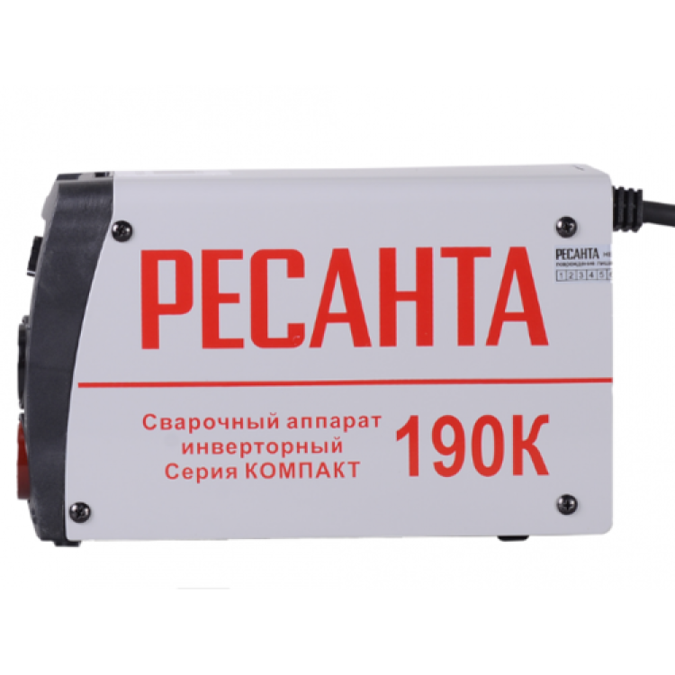 APARAT DE SUDAT CU INVERTOR COMPACT 190A 65/36 RESANTA APARAT DE SUDAT CU INVERTOR COMPACT 190A 65/36 RESANTA