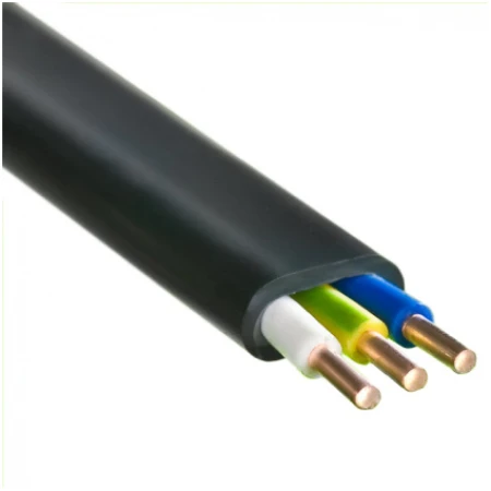 Cablu VVGng P negru 3x4mm cupru