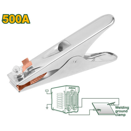 CLEMA CROCODIL PENTRU SUDURA 500A 75MM JADEVER