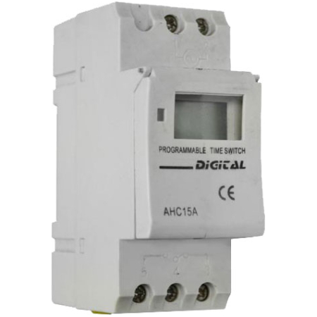 RELEU DE TIMP DIGITAL SAPTAMINAL 3.6KW 8P DIN-35 ORNO