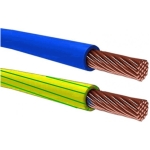 Кабель и провод ПВ3 1x25mm синий медный