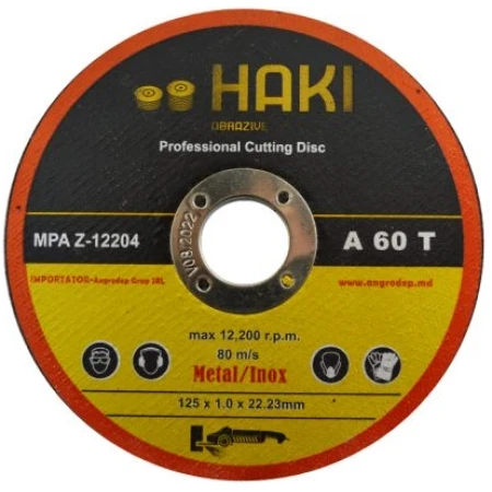 125×1.0 disc metal/inox 8000 Haki