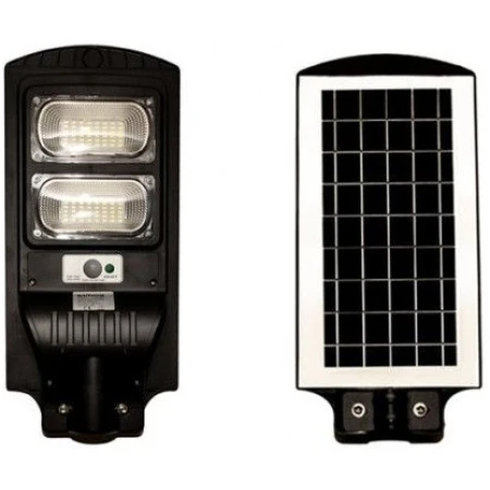 Corp de iluminat stradal led cu panou solar 60W 6500K