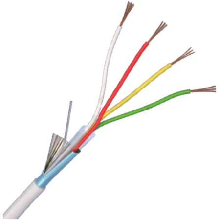 CABLU PENTRU ALARMA 4 x 0.22 mm² RECBER