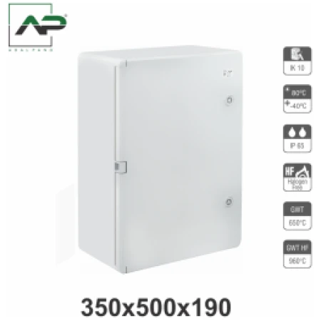 Dulap de distributie 350*500*190mm IP65 abs