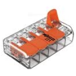 CONECTOR PENTRU 5 CONDUCTORI 50B TRANSPARENTE PROFMET