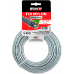 FIR NYLON TECHNOWORKER ROTUND 2.4MM x15M CU INSERTIE METALICA