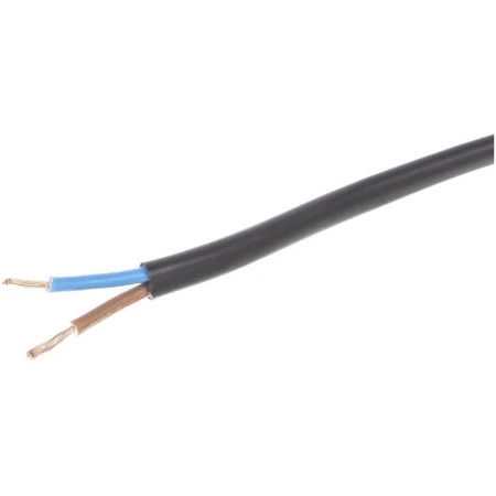 Кабель ПВС ПВС 2x0.75mm черный 2x0.75mm